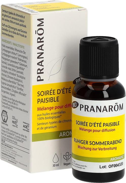 Produktbild Pranarom AROMAPIC - Duftöl-Mischung "Friedlicher Sommerabend" Bio (Körpermilch, 30 ml)