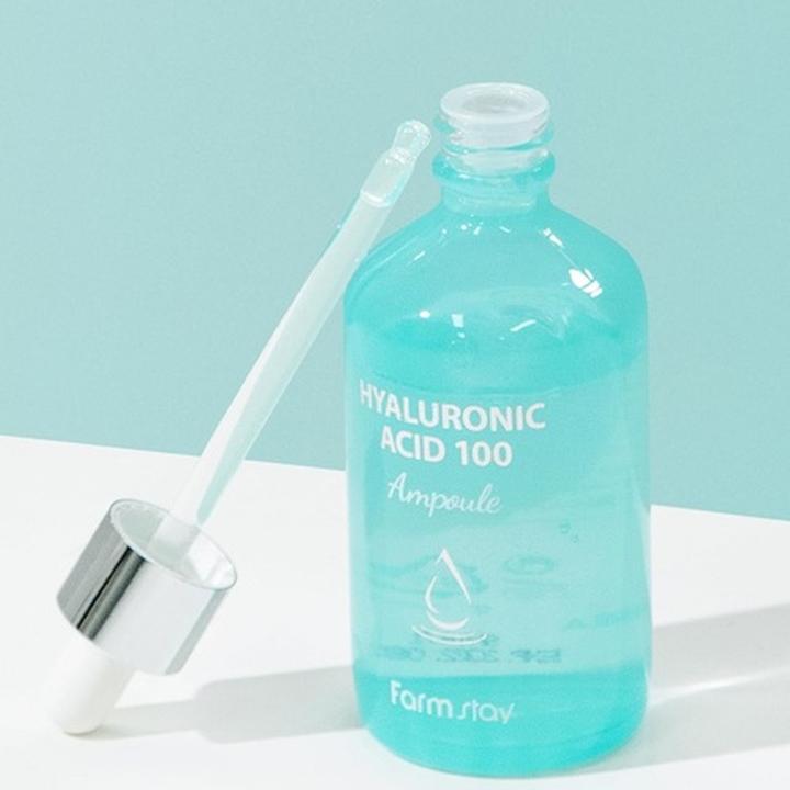 Produktbild Farm Stay New Hyaluronic Acid 100 Ampoule Intense Skin Hydration Korean Skincare (100 ml)