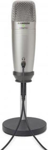 Actual product image Samson C01U Pro Podcast Set with microphone stand