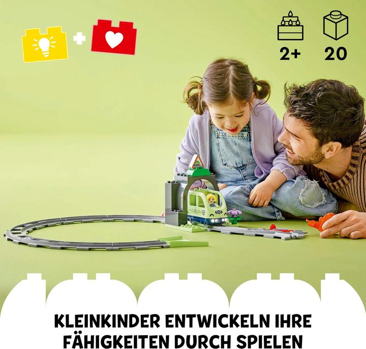 Image du produit LEGO Tunnel ferroviaire et rails - Kit d'extension (10425)