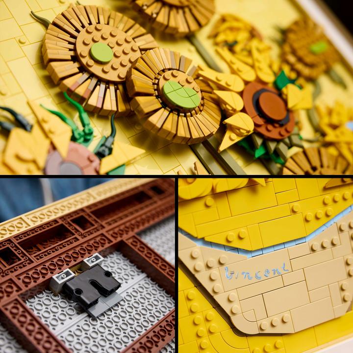 Produktbild LEGO Vincent van Gogh – Sonnenblumen (31215, LEGO DC, LEGO Seltene Sets)