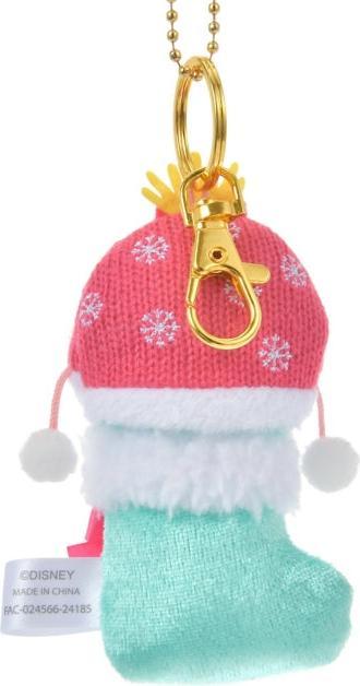 Actual product image Disney Scrump Christmas sock key ring