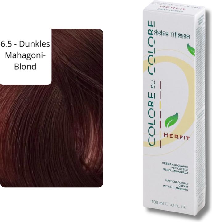 XanitaliaPro Haarfarbe Ohne Ammoniak (6.5 - Dunkles Mahagoni-Blond)