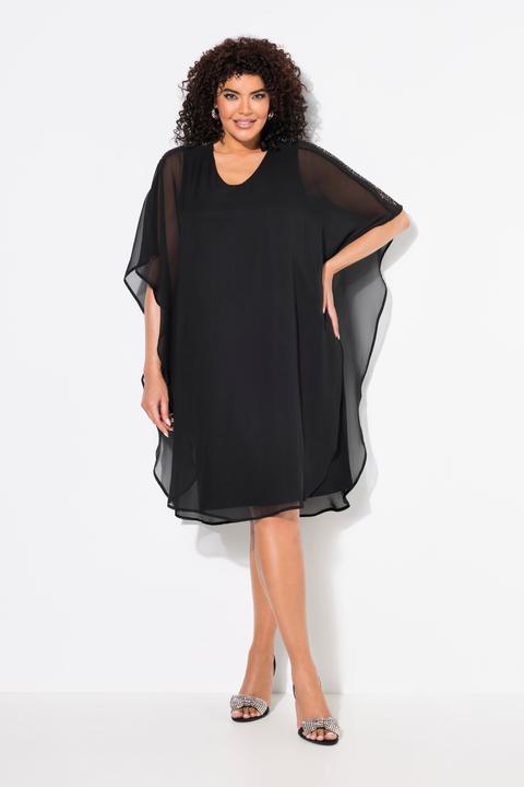 Actual product image Ulla Popken Chiffon Cape Dress (60)