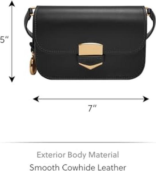 Image du produit Fossil Lennox Sac à bandoulière en cuir 19.5 cm