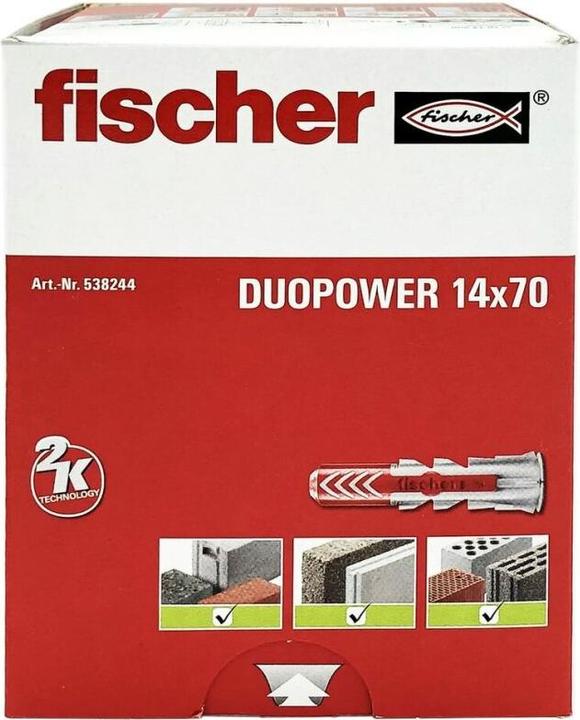 Actual product image Fischer Dowel DUOPOWER (20 pcs.)