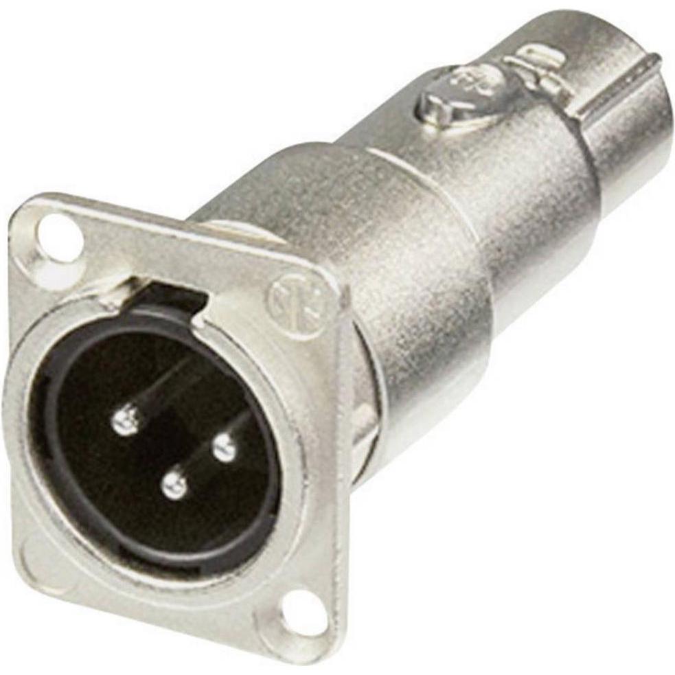 Neutrik Na3mdf (Klinkenadapter), Audio Adapter, Grau