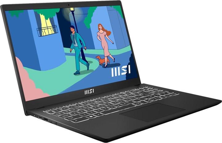 Actual product image MSI Modern 15 B7M-463 (15.60", 512 GB, 16 GB, DE, AMD Ryzen 5 7430U)