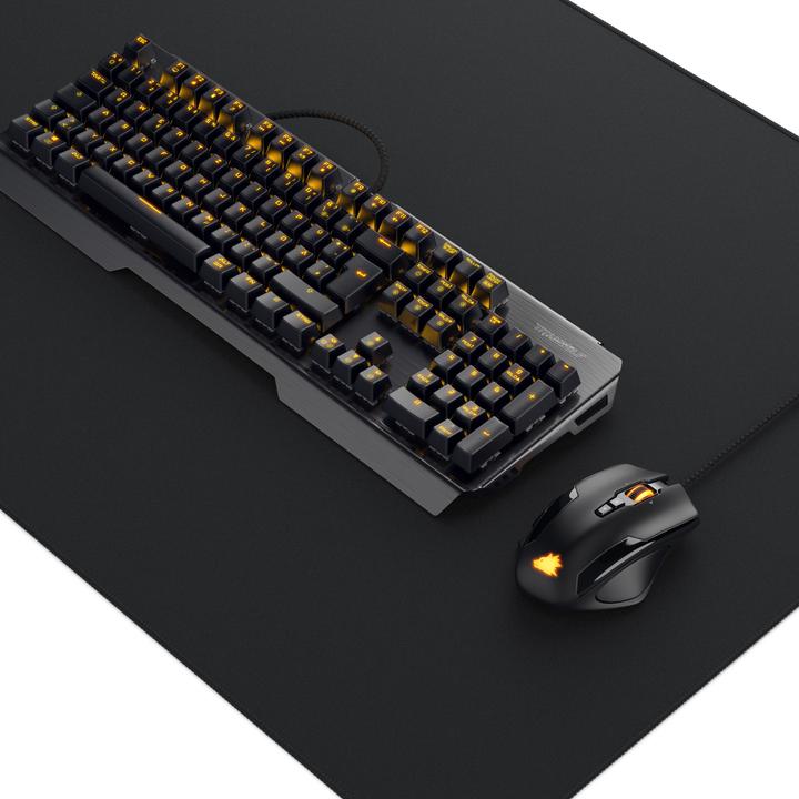 Titanwolf Tastatur-, Maus- & Mauspad-Set, Mechanisches Keyboard, Mouse & XL Mousepad Gaming Bundle (DE, Kabelgebunden)