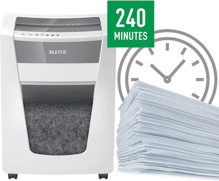 Produktbild Leitz Aktenvernichter IQ Office Pro P4 Partikelschnitt 30 (Partikelschnitt)