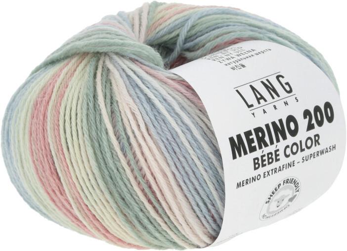 Lang Yarns MERINO 200 BEBE COLOUR - 155 (203 m)