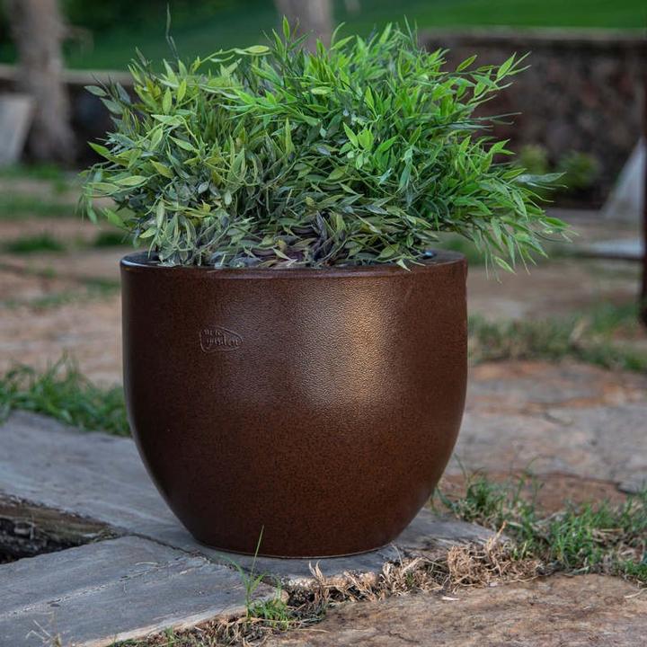 Produktbild Newgarden AZALEA 40 Blumentopf, Kübel gross rund ø40x33cm bronze 20L mit Wasserspeicher outdoor