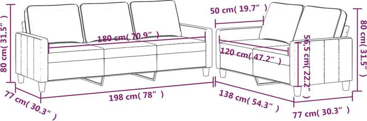 Image du produit vidaXL Ensemble salon de jardin 10 pièces avec coussins (3 places)