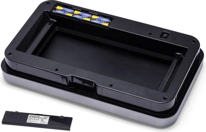 Produktbild Durable Sensor Abfalleimer NO TOUCH DUO 2x20l silber (40 l)