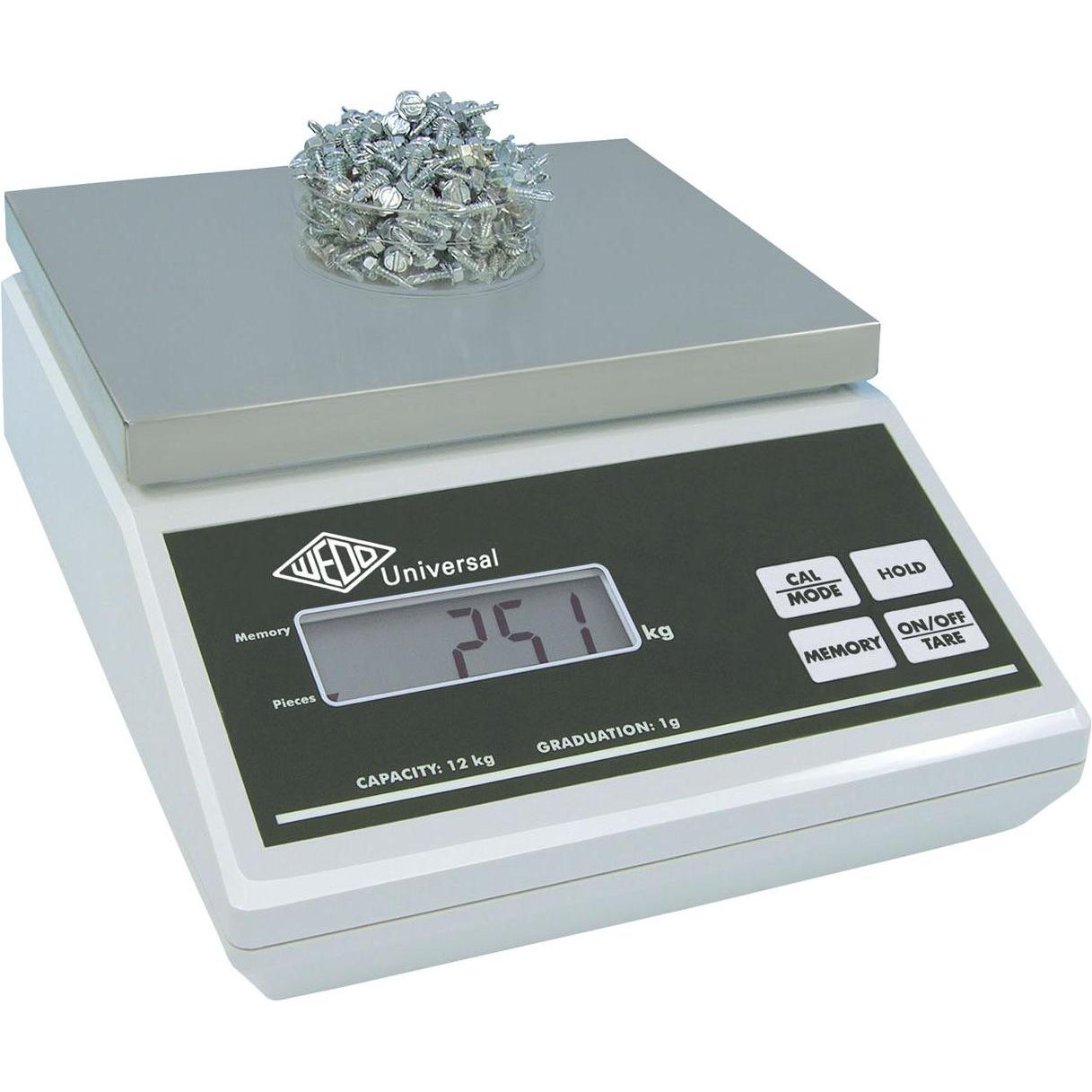 Wedo, Feinwaage, Elektronische Wiege- und Stückzaehlwaage Universal - für den Markt D