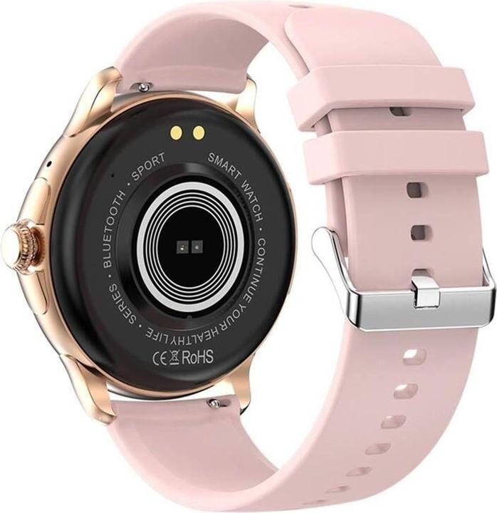 Produktbild Damen-Smartwatch RNCF35 ROSÉGOLD Armband + Armband Rosa (46 mm)