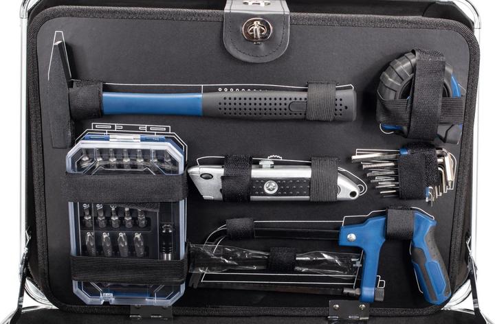 Image du produit Scheppach Jeu d'outils à main TB150 dans un coffret métallique 101 pcs. (101 pièces)