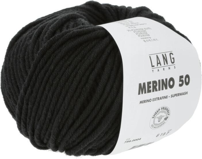 Actual product image Lang Yarns MERINO 50 - 756 (90 m)