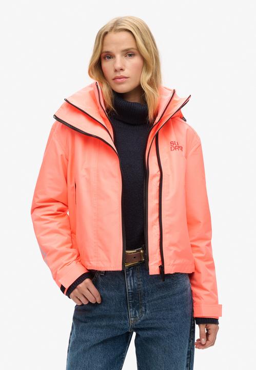 Immagine prodotto Superdry HOODED EMB WINDBREAKER JKT Dames Jas - Maat M (12XL)