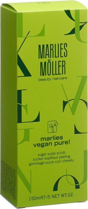 Actual product image Marlies Möller Vegan Pure - Sugar Scalp Scrub (150 ml, Liquid shampoo)