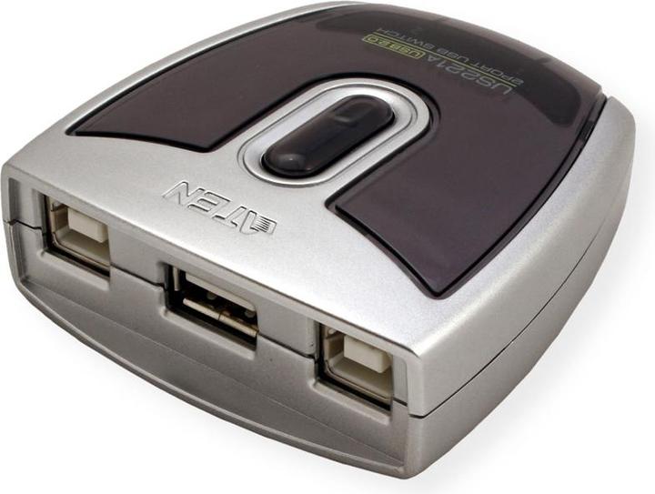 Actual product image Aten US221A 2-Port USB 2.0 Peripheral Switch