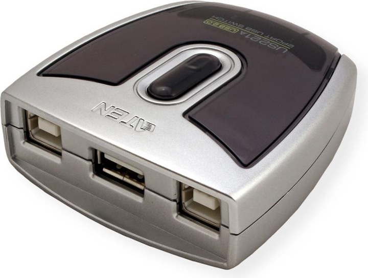 Actual product image Aten US221A 2-Port USB 2.0 Peripheral Switch