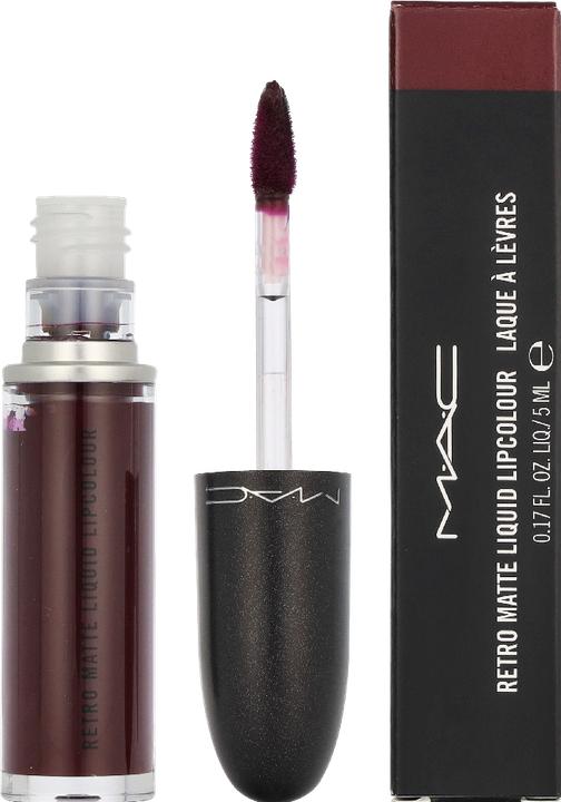 Actual product image MAC Cosmetics Retro Matte Liquid Lipcolour (High drama)