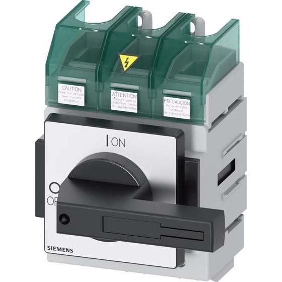 Siemens, Systemstromversorgung, 3LD56000TK11 SENTRON Lasttrennschalter 3-polig 125A 65kA