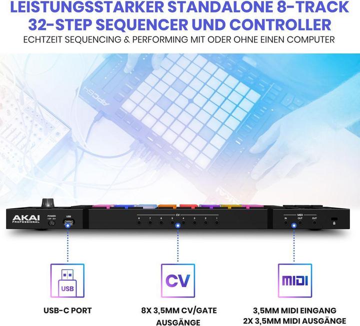 Actual product image Akai APC 64 (Controller)