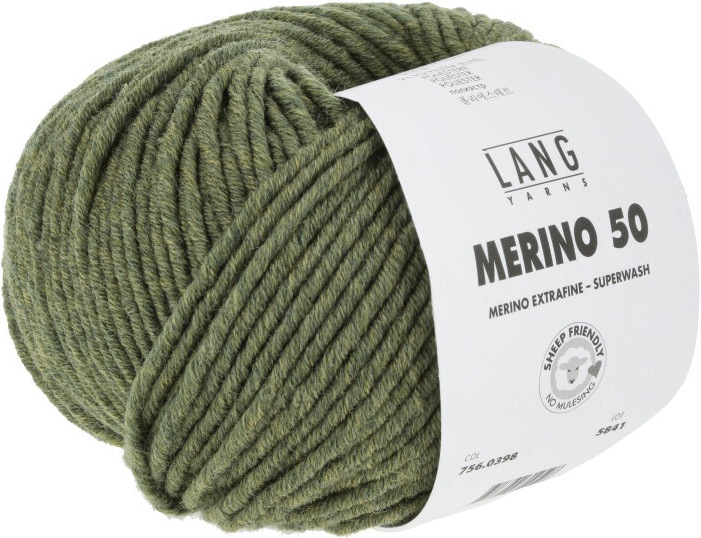 Dunkelolive Mélange 756.0398