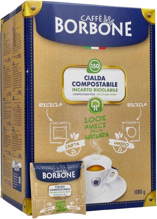 Actual product image Caffè Borbone Coffee pods Miscela Blu (150 pods) (150 x Port.)