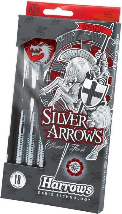 Actual product image Harrows Darts Steeltip Silver ARROWS 3x18gR (18 g)