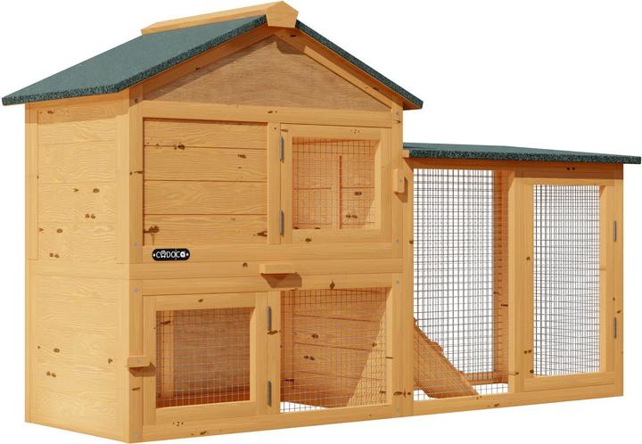 Actual product image Deuba Rabbit hutch