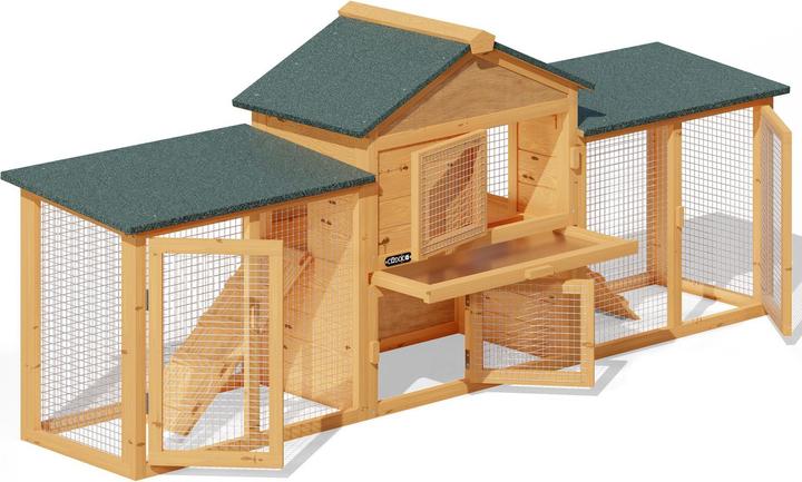 Actual product image Deuba Rabbit hutch