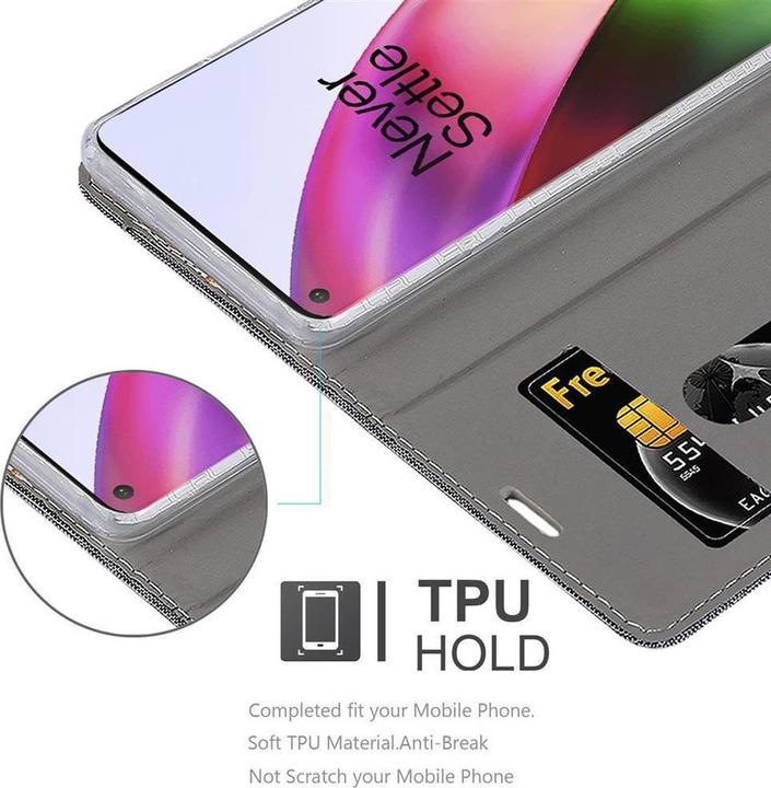 Actual product image Cadorabo Book Jeans Optics Cover (Oneplus 8)