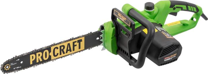Produktbild Procraft K2000 Kettensäge 1800 Watt 406 mm Schnittlänge (Elektro Kettensäge)