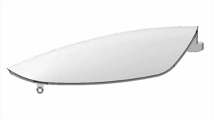 Produktbild Multiplex Kabinenhaube Elapor FUNRAY mit Verschluss