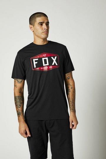 Actual product image Fox Tee 21 Emblem Ss Tech Blk S (S)