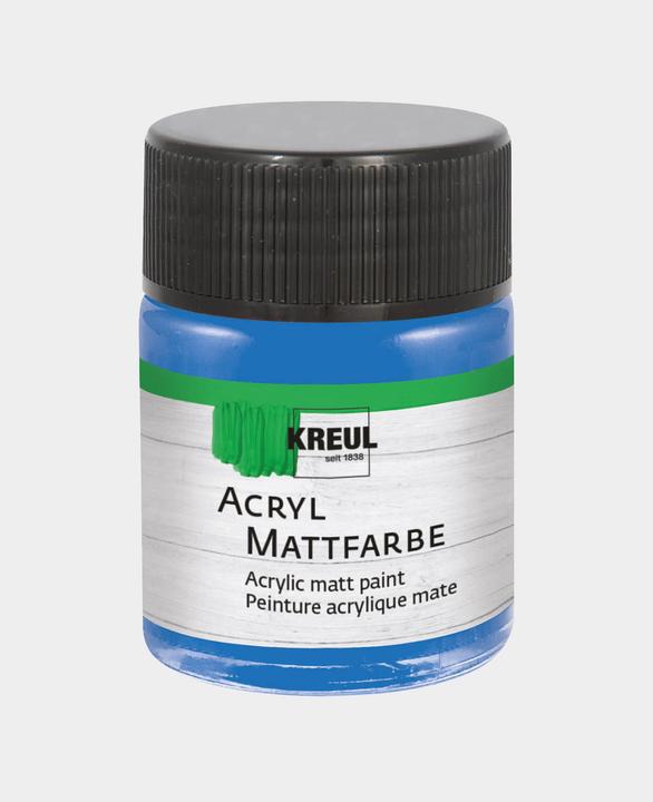 Productafbeelding Kreul Matte acrylverf, 50 ml (Gentiaanblauw, 50 ml)