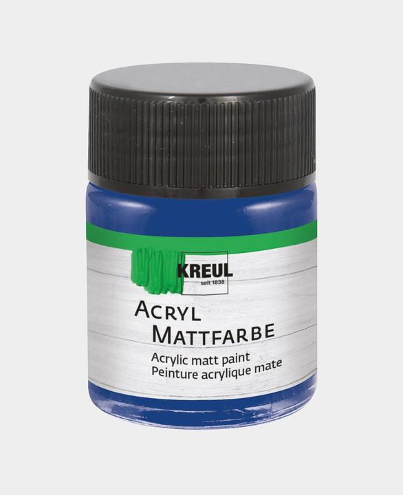 Productafbeelding Kreul Matte acrylverf, 50 ml (Kobaltblauw, 50 ml)