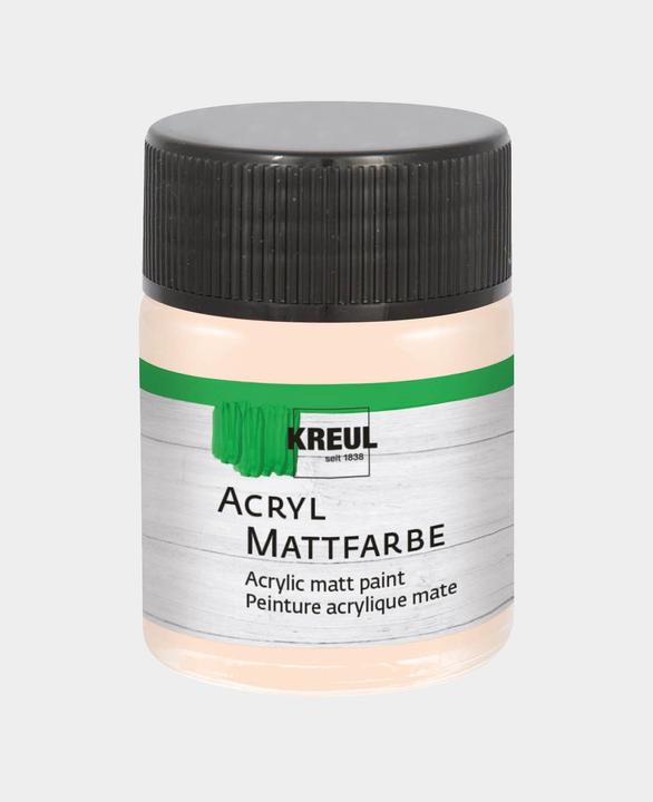 Productafbeelding Kreul Matte acrylverf, 50 ml (Lichtroze, 50 ml)