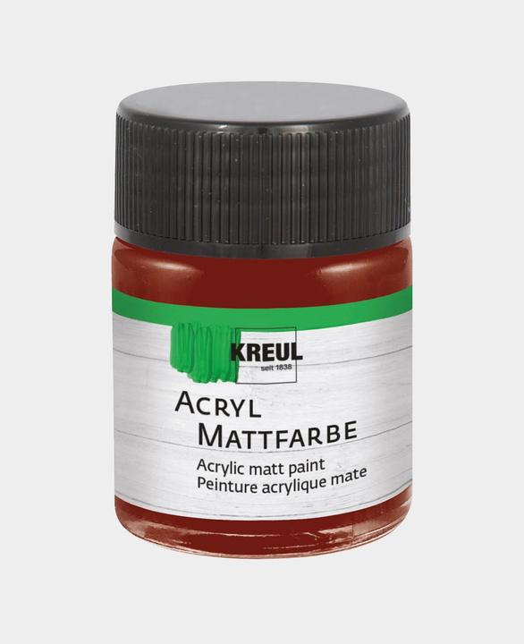 Productafbeelding Kreul Matte acrylverf, 50 ml (Maron, 50 ml)
