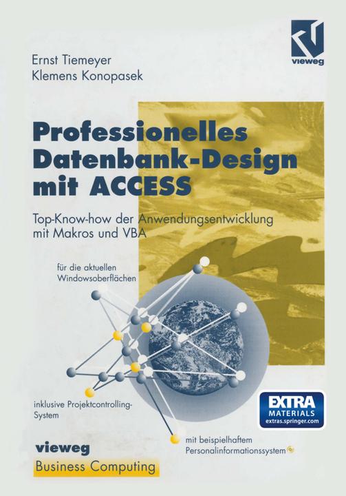 Produktbild Professionelles Datenbank-Design mit ACCESS (Deutsch, Klemens Konopasek, 2012)