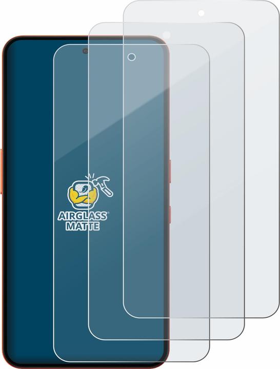 Actual product image BROTECT AirGlass Glass Matte (3 pcs., Nothing CMF Phone 2 Pro)