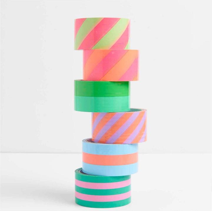 Actual product image Rico Design Parcel tape pistachio / neon pi.300771 (50 mm)