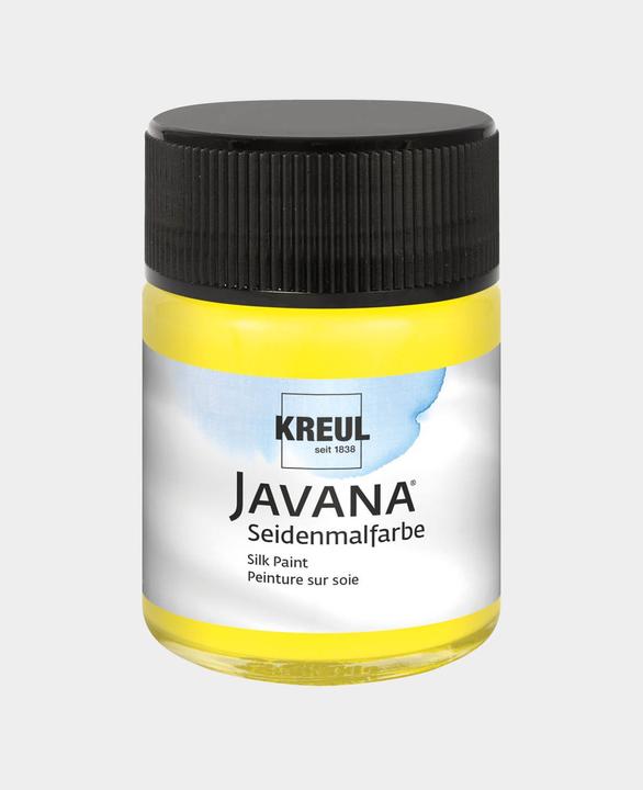 Produktbild Kreul Javana Seidenmalfarbe, 50 ml (Gelb, 50 ml)