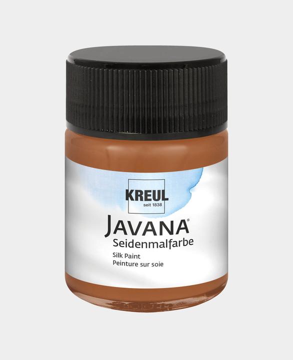 Actual product image Kreul Javana Silk Paint, 50 ml (Brown, 50 ml)