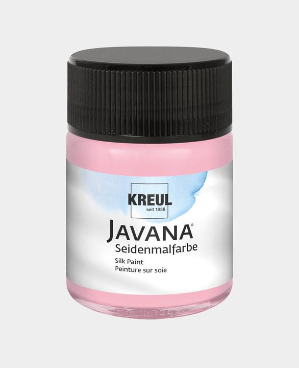 Actual product image Kreul Javana Silk Paint, 50 ml (Rosé, 50 ml)