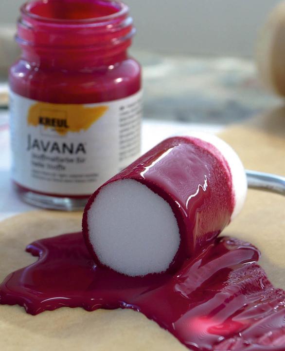 Actual product image Kreul Javana fabric paint for light fabrics, 50 ml (Dark brown, 50 ml)