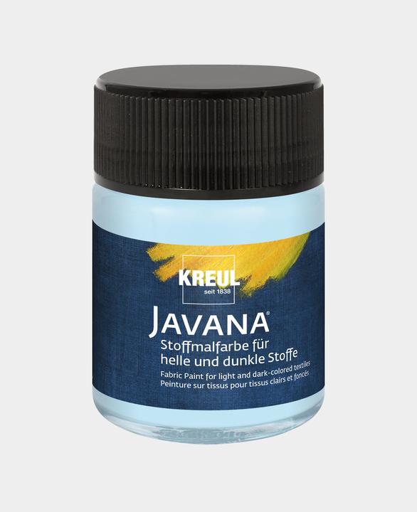 Immagine prodotto Kreul Vernice per tessuti Javana per tessuti chiari e scuri, 50 ml (50 ml)